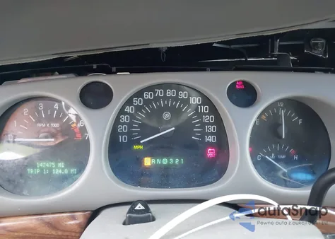 2000 Buick Lesabre Custom из США, поврежденный, VIN 1G4HP54K1Y4247793